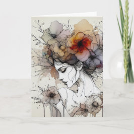 特別な娘の誕生日カード サンキューカード