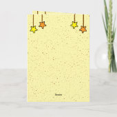 特別な孫ヒョウの子供の茶色の誕生日 カード (裏面)