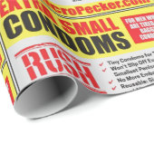 特別な小さなコンドーム ラッピングペーパー (ロールコーナー)