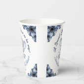 特別な小男の子が象の紙カップ 紙コップ (左)