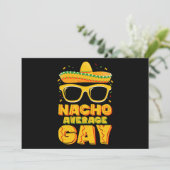 特別な平均じゃないゲイのメキシコ人LGBTQのシンコ・デ・マヨ 招待状 (スタンド正面)