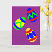 特別な復活祭を開催する カード (黄色い花)