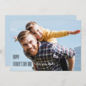 特別な思い出 父の日の写真カード シーズンカード (正面/裏面)