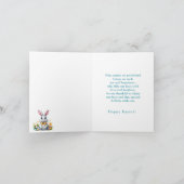 特別な息子イースターカード シーズンカード (内部)