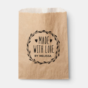 特別な想いを込めたクラフト フェイバーバッグ