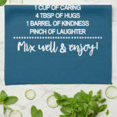 特別な感動的おばあちゃんのレシピ キッチンタオル (折り畳み)