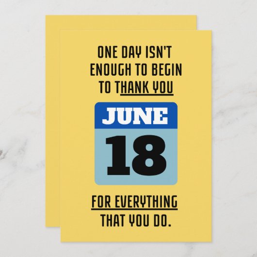 特別な感謝を伝えたい男性へ シーズンカード (正面/裏面)