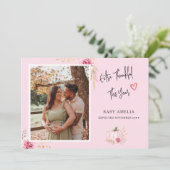 特別な感謝 |秋ベビー 案内状 (スタンド正面)