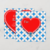 特別な招待状 招待状 (正面/裏面)