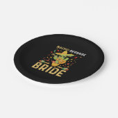 特別な新婦の五月五日メキシコ風ウェディング ペーパープレート (アングル)