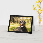 **特別な日だとか**ハッピーバースデー カード (黄色い花)