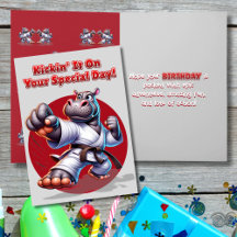 特別な日に Kickin' It On Your Special Day 誕生日おめでとう