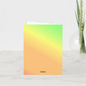 特別な日のお祝い 父の日 カード (裏面)