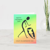 特別な日のお祝い 父の日 カード (正面)