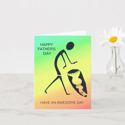 特別な日のお祝い 父の日 カード (小さな植物)