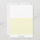 特別な日のゲイウェディング招待状 招待状 (裏面)