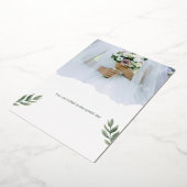 特別な日へのご招待です 箔招待状 (回転した状態)