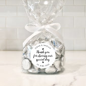 特別な日を共に祝ってくれてありがとう エレガントな名言 ラウンドシール