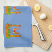 特別な日ハッピースコット キッチンタオル (四つ折り)