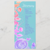 特別な日程表に最適 プログラム (裏面)