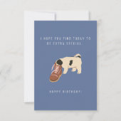 特別な日誕生日カード (正面)