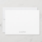 特別な日 セーブザデート (裏面)