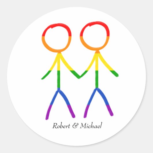 特別な日 ラウンドシール (正面)