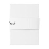 特別な日 招待状ベリーバンド (裏面例)