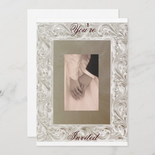 特別な日 招待状 (正面/裏面)