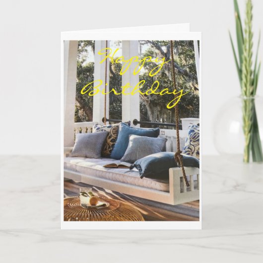 **特別な日 – 特別な誕生日 – 特別な女性** カード (正面)