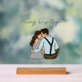 特別な時間、特別な贈り物 アクリルサイン (ニュートラル)