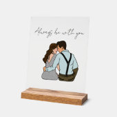 特別な時間、特別な贈り物 アクリルサイン (傾斜)