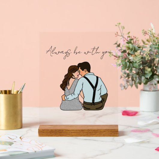 特別な時間、特別な贈り物 アクリルサイン (ウェディング)