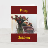 *特別な時間 – 特別な*家族*メリークリスマス カード (正面)