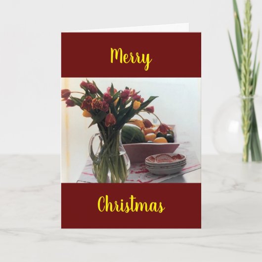 *特別な時間 – 特別な*家族*メリークリスマス カード (正面)