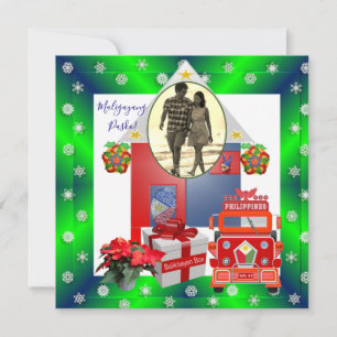 特別な時、フィリピン文化クリスマスカード シーズンカード