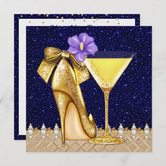 特別な時 招待状 (正面/裏面)