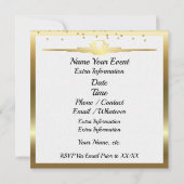 特別な時 招待状 (裏面)