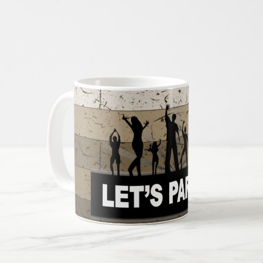 特別な機会とグッドタイムお祝い&おもしろい コーヒーマグカップ (正面左)