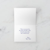 特別な機会の睡蓮のメモ用グリーティングカード カード (内部)