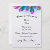 特別な機会招待状- SRF セーブザデート (裏面)