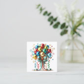 特別な機会 スクエア名刺 (スタンド正面)