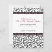 特別な機会 / 結婚記念日招待状 招待状 (裏面)