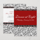 特別な機会 / 結婚記念日招待状 招待状 (正面/裏面)