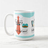 特別な父の日に最高のパパへ コーヒーマグカップ (左)