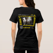 特別な猫好きのためのユニークなギフト トライブレンドTシャツ (裏面)