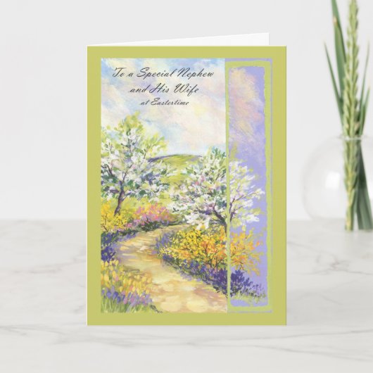 特別な甥とその妻のために シーズンカード (正面)