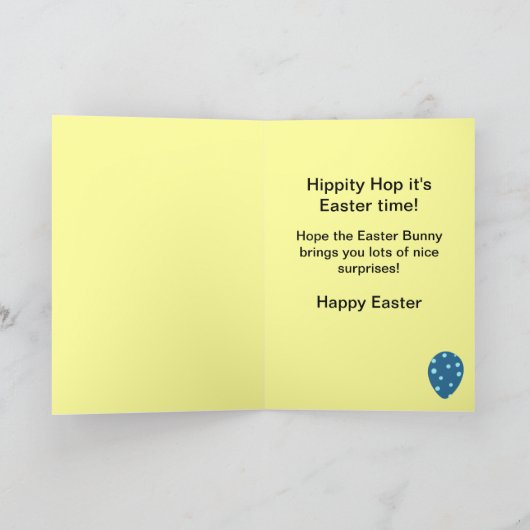 特別な甥イースターエッグカード シーズンカード (内部)