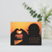 特別な瞬間 – 愛 ポストカード (スタンド正面)