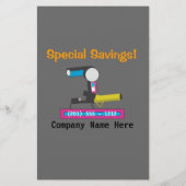 特別な節約！ チラシ (裏面)